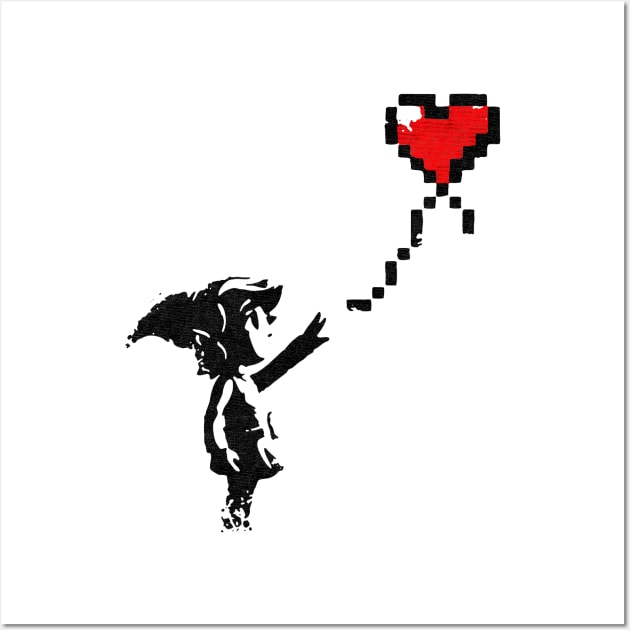 love banksy anime Wall Art by Wellcome Collection